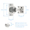 Nuk3y Overlay Soft Close Cabinet Hinge 105 Degree with Screws