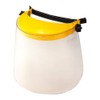 BBS SAFETY Clear Face Shield Reusable Flip Up Full Face