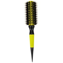 Mikinona Roller Hair Brush Soft Bristles Portable and Travel-friendly Hair Styling Tool Slip Handle for Men and Women Medium Rows