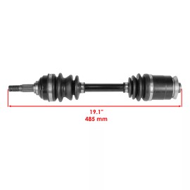 Caltric Front Right Axle for Arctic Cat 250 4X4 2001 / 454 4X4 1998