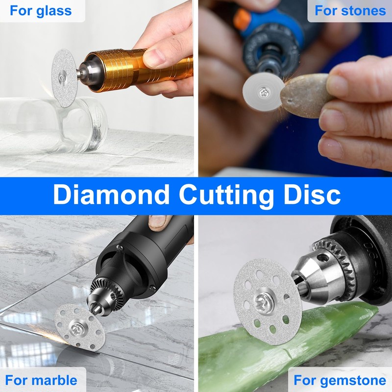 FFyeiiy 20PCS Premium 545 Diamond Cutting Wheel, Cut Off Discs