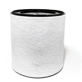 Nispira 3-in-1 True HEPA Filter Replacement with Activated Carbon Compatible with Z-3000 TruSens Large Air Purifier, 1 Pack