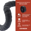 CONTEC CT 03199996 Handlebar Tape Reflex Grip Black 200 mm