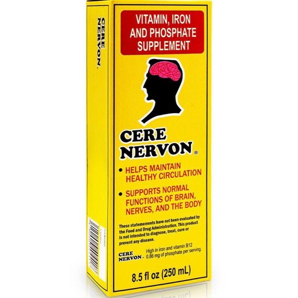 Cerenervon Syrup – Natural Elixir for Boosting Energy, Mental Focus,