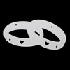 Linked Wedding Rings Metal Cutting Die