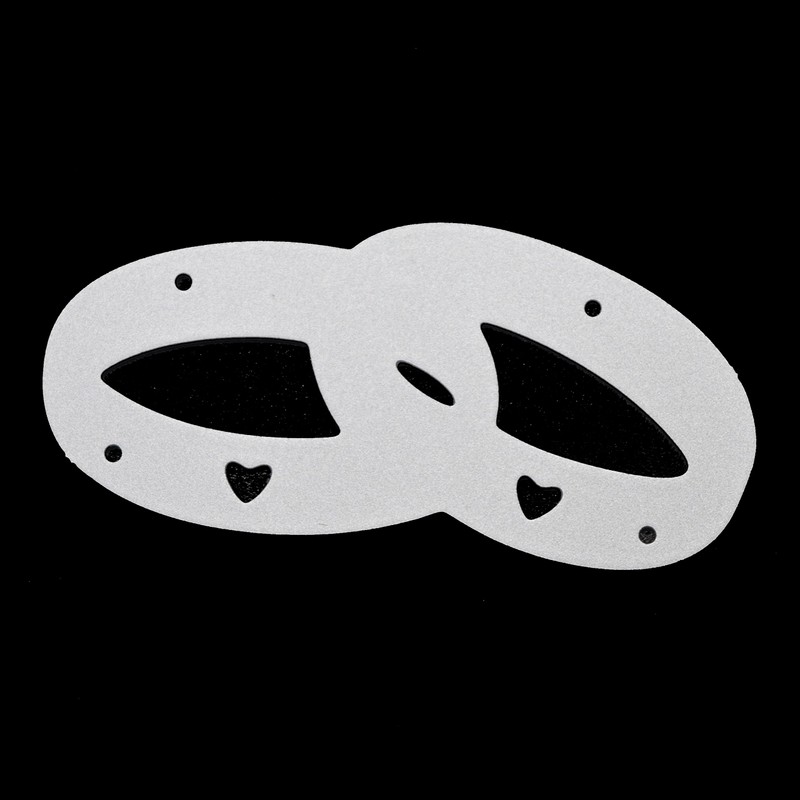 Linked Wedding Rings Metal Cutting Die