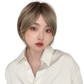 Bright Lara hf1516-RB Cool Atre Short Wig, Short, Full Wig, Bob, Wig, Men's Clothing, Women's, Female