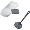 Westmark 611322E6 Spätzle Grater with Flexible Scraper, Spatzl + 1