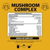 Mushroom Complex Premium Con Hongos Adaptógenos - 60 Caps