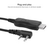 Walkie Talkie Programming Cable USBK Free Drive Good Compatibility Supplies
