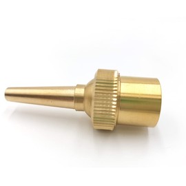 QLLUCKLY 6pcs 1/2" DN15 Brass Fountain Nozzle Adjustable Direction Jet Water Spray Head for Landscaping Use