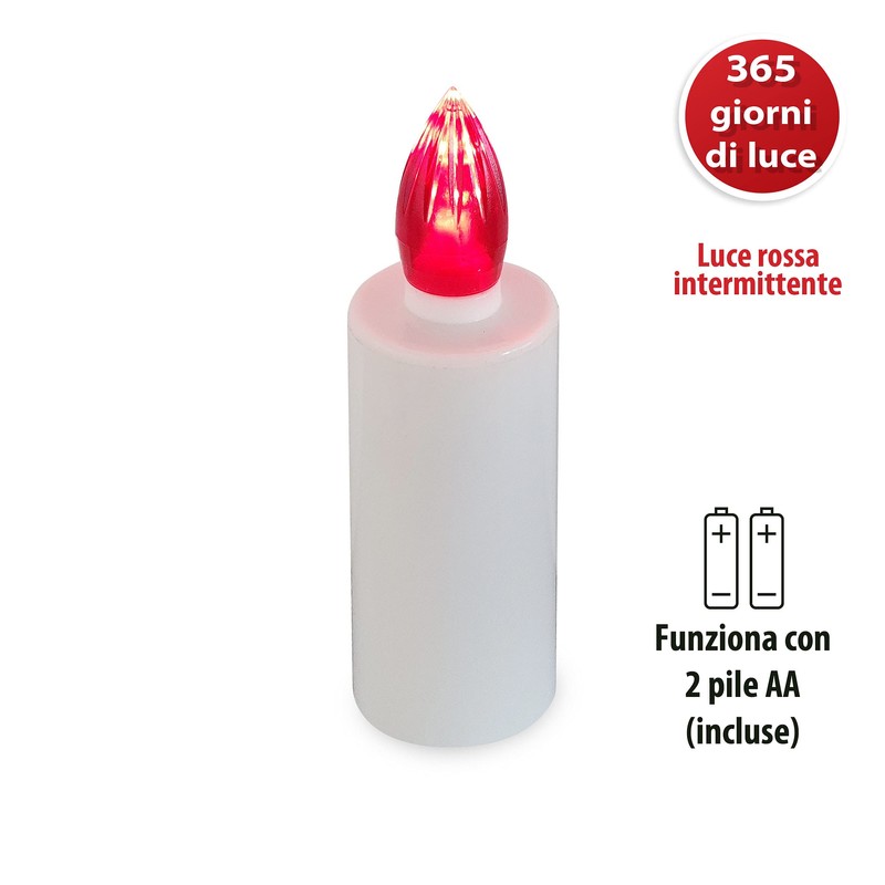 Velamp INFINITY: Lumino Elettrico a Led, Durata 365 Giorni, Bianco