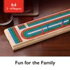 Fat Cat Mainstreet Classics Wooden Cribbage Board