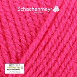 Schachenmayr Bravo 50 g Hand-Knitting Yarn Neon Pink