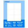 ETIKEZ 3-1/3x4 Shipping Address Labels, Shipping Labels for Laser &