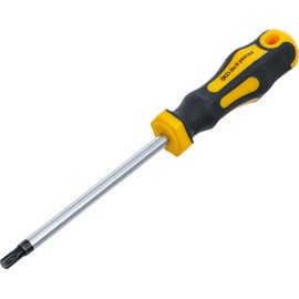 Kraftmann 7844-T40 Torx T40 Screwdriver, Silver/Yellow/Black