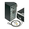Skilcraft 5340-01-598-7495 Kensington Desktop and Peripherals Locking Kit, Gray