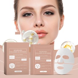 Retinol Collagen Face Mask – Tightening Hydrogel Overnight Mask, Deep Moisturizing & Elasticity Boost, Long-Lasting Hydration & Brightening Skin (Collagen Face Mask)