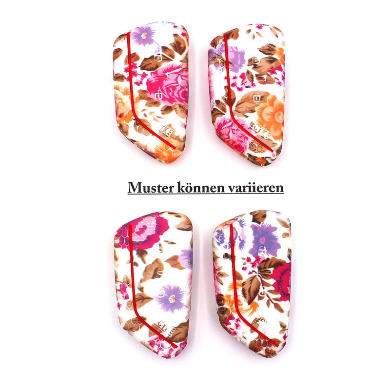 Schlüssel Hülle VF für 3 Tasten Auto Schlüssel Silikon Cover