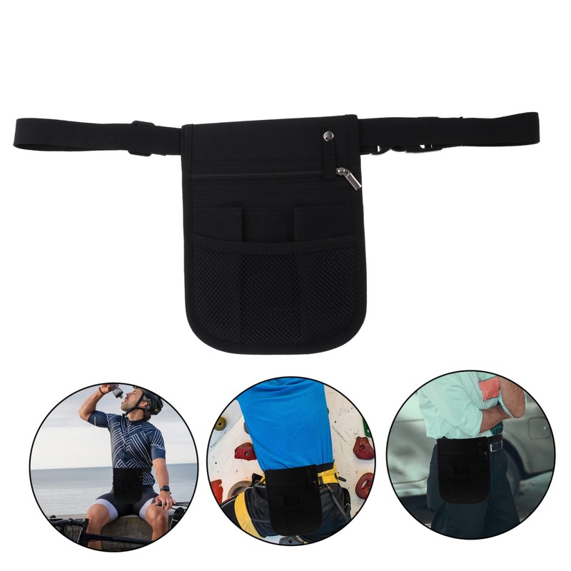 HOMSFOU Garden Tool Belt Utility Waist Bag Oxford Fabric Women's