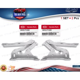 Kia Hood Hinges Front Left & Right (Set of 2)GENUINE Kia Sportage 23-24 66910P1000