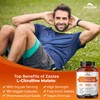 Zazzee High Strength L-Citrulline Malate, 1800 mg per Serving, 180