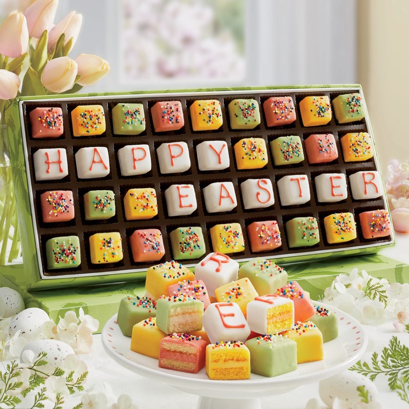 The Swiss Colony Mini Easter Petits Fours: A Delightful Cake