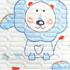 Baby Car Cooling Cushion Cartoon Pattern Universal Breathable Children Car