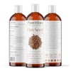 Flaxseed Oil 16 oz. Virgin, Unrefined Cold Pressed 100 Pure
