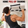 LINGPENG Doorway Pull Up Bar, No-Drill Multi-Grip Chin Up Bar