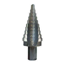 Irwin 10502855 5 - 28.3mm Step Drill Bit (10 Hole)