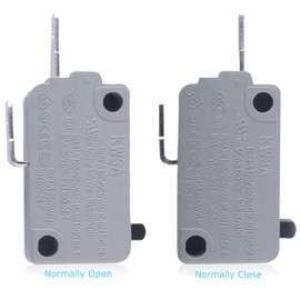 KW3A Microwave Door Switch Replacement for Microwave DR52 16A 125/250V(Normally Open & Normally Close)