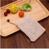10Pack Soap Bag, Mesh Natural Sisal Soap Saver Bag with
