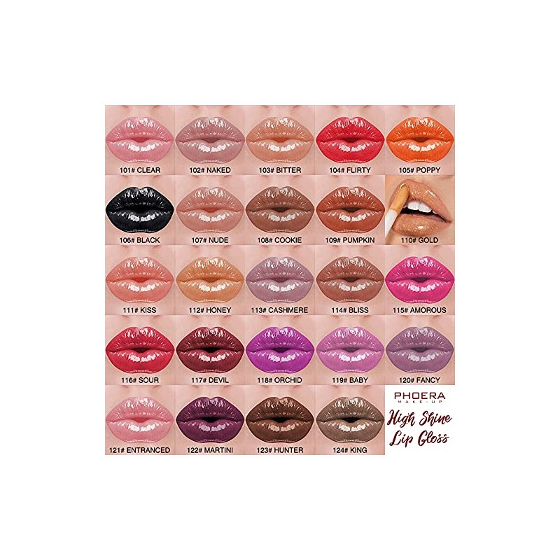 AQUAPURITY Phoera® Cushiony High Shine Lip Gloss 3ml Pigmented Moisturising