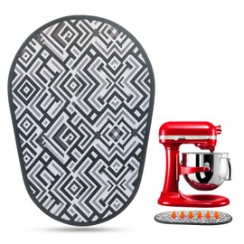 for Kitchen Aid Mixer Sliding Mat - Slider Mat for Kitchen Aid Artisan 4.5-5 Qt Tilt-Head Stand Mixer, Mover Mixer Slider Pad for Kitchen Aid Mixer Attachment Kitchen Appliance Countertop Accessories
