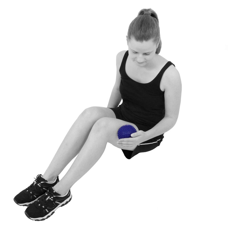 TheraPIE Massage Ball with Knobs Soft Deluxe Nubs Ball Hedgehog
