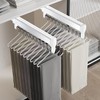 Extendable Pull-Out Closet Valet Rod, Pull Out Clothes Hanger Rail