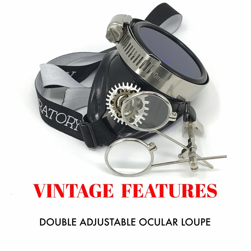 Fun Steampunk Eyewear Monocle Goggles/Rave Glasses Victorian Pirate Eyepatch BBB