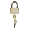 Rolson 66532 50mm Normal Shackle Diamond Padlock, Nylon/A