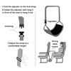 GWAWG Aeroplane Footrest Foot Hammock Foot Hammock Aeroplane Travel Accessories