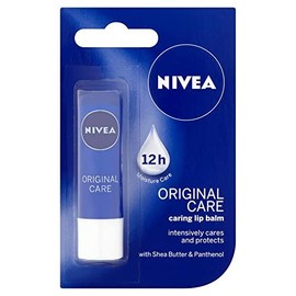 NIVEA Original Care Caring Lip Balm, 4.8 g