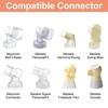 Maymom MyFit 13,15 mm Schilde klein; Kompatibel mit Medela-Brustpumpen-PersonalFit, Freestyle,