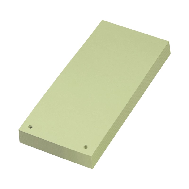 Oxford 100 x Green Paper Dividers Punched 190gsm