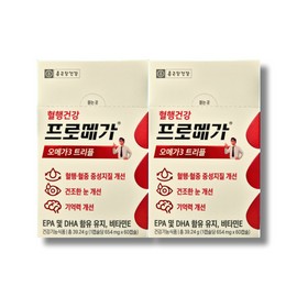 이띵 Promega Omega-3 Triple 654mg 60 Tablets 1 Box 2 Boxes
