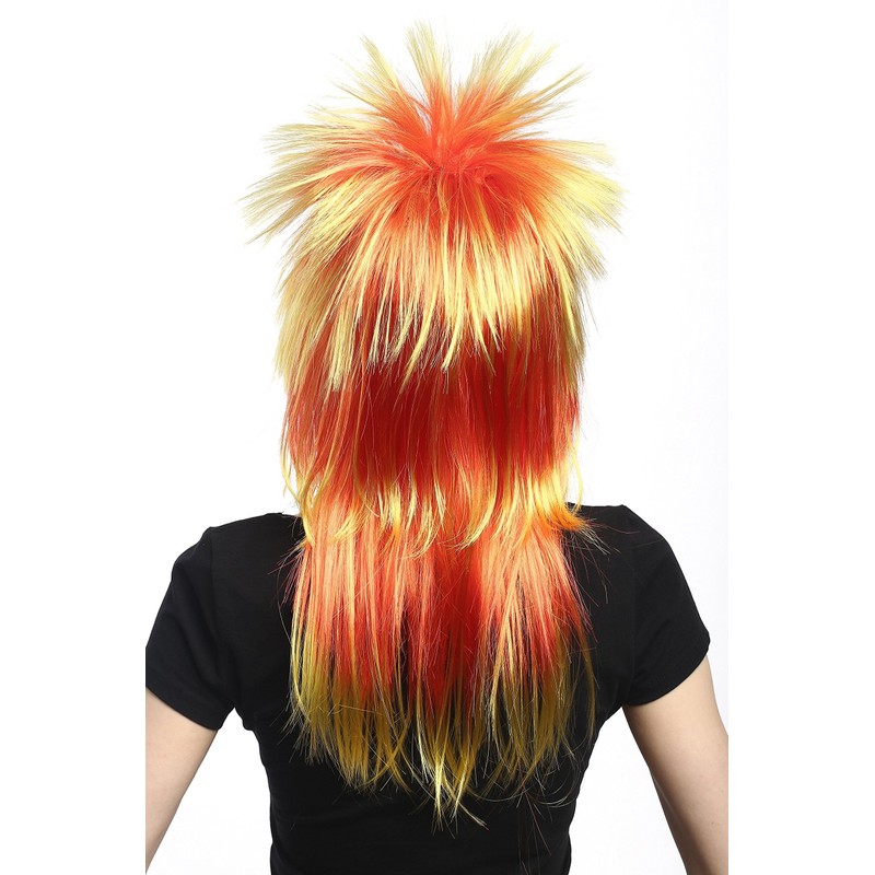 WIG ME UP - DH1069-PC2BTPC13 Wig Carnival Punk Mullet Rocker