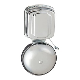 OhLectric 4 Inches General Purpose Doorbells - Stainless Steel Home Doorbells with Satin Aluminum Finish - 95dB 11 Watts 2.2 Amps Electrically Operated Home Doorbells - Easy to Install - OL-46467