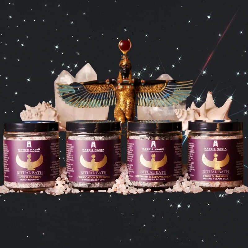 Strength & Empowerment Ritual Bath Salts - Cedarwood + Allspice