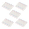 VKLSVAN 5pcs 400 Holes Mini Breadboard Laboratory Board 8.5*5.5CM Wire