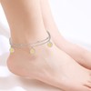 Palpitate Daisy Anklets for Women 925 Sterling Silver Anklets Bracelets
