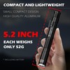 FORTO LED Pen Light, 200 Lumens Pocket Flashlight, IP67 Waterproof,